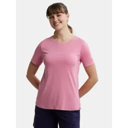 Jockey RX71 Women's Micro Modal Cotton Relaxed Fit Round neck Half Sleeve T-Shirt-picture-16