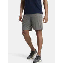 jockey Solid Men Grey Sports Shorts-picture-14