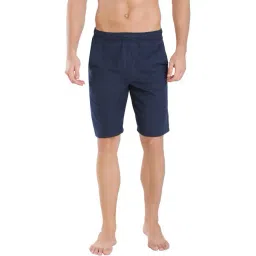 Jockey SP26 Dark Blue Super Combed Cotton Rich Shorts with Side Pocket-picture-34