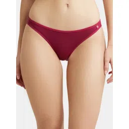 Jockey SS02 Women's Super Combed Cotton Elastane Stretch Low Waist Bikini-picture-37