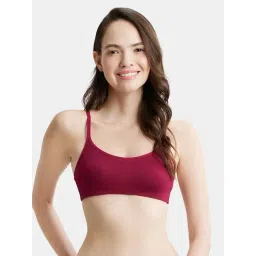 Jockey SS12 Women's Wirefree Non Padded Super Combed Cotton Full Coverage Beginners Bra-picture-15