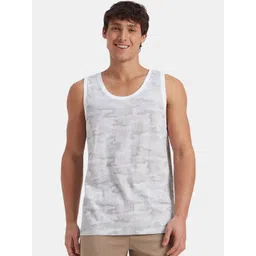 Jockey Super Combed Cotton Blend Sleeveless Printed Low Neck Styling Tank Top - AM67-picture-19