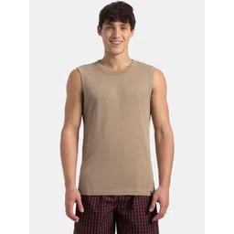 Jockey Super Combed Cotton Rib Round Neck Muscle Vest-picture-19