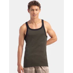 Jockey Super Combed Cotton Ribbed Sleeveless Square Neck Gym Vest-picture-20