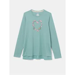 Jockey UG11 Girl's Super Combed Cotton Graphic Printed Regular Fit Full Sleeve T-Shirt-picture-35