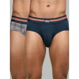 Jockey UI20 Men's Super Combed Cotton Printed Brief with Ultrasoft Waistband (Pack of 2)-picture-13