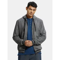 Jockey UM05 Men's Super Combed Cotton French Terry Hoodie Jacket and Convenient Side Pockets-picture-13