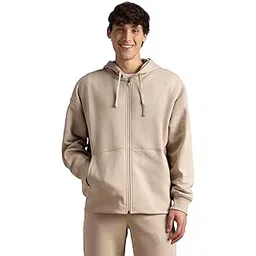 jockey UM77 Men's Oversized Super Combed Cotton Rich Fleece Jacket with StayWarm Technology-picture-11