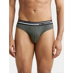 Jockey US49 Men's Super Combed Cotton Solid Brief with Ultrasoft Waistband-picture-29