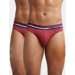 Jockey US49 Men's Super Combed Cotton Solid Brief with Ultrasoft Waistband (Pack of 2)-picture-23
