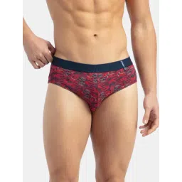 Jockey US52 Multi Super Combed Cotton Printed Brief (Pack of 2)-picture-26