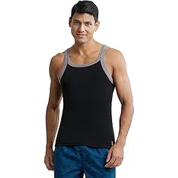 jockey US54 Men's Super Combed Cotton Rib Square Neckline Gym Vest with Back Panel Graphic Print (Shoulder Starp Color May Vary)-picture-43