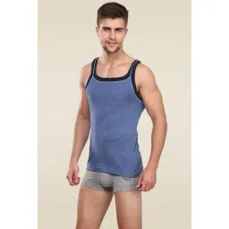 Jockey US54 Men's Super Combed Cotton Rib Square Neckline Gym Vest(Shoulder Starp Color May Vary)-picture-34