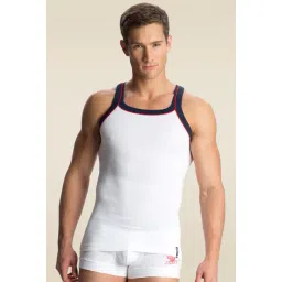 Jockey US54 Men's Super Combed Cotton Rib Square Neckline Gym Vest(Shoulder Starp Color May Vary)-picture-39
