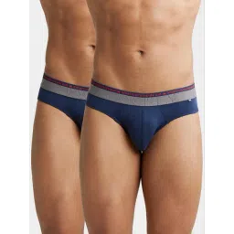 Jockey US59 Men's Super Combed Cotton Solid Brief with Ultrasoft Waistband (Pack of 2)-picture-22