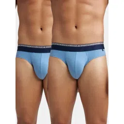 Jockey US59 Men's Super Combed Cotton Solid Brief with Ultrasoft Waistband (Pack of 2)-picture-20