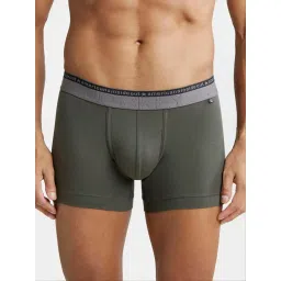 Jockey US60 Men's Super Combed Cotton Elastane Stretch Solid Trunk with Ultrasoft Waistband image 1