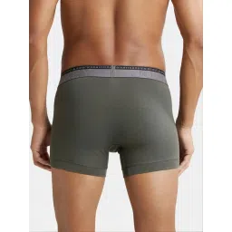 Jockey US60 Men's Super Combed Cotton Elastane Stretch Solid Trunk with Ultrasoft Waistband image 2