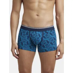 Jockey US63 Men's Super Combed Cotton Elastane Stretch Printed Trunk (Prints May Vary)-picture-16