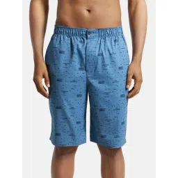 Jockey US88 Men's Super Combed Mercerized Cotton Woven Regular Fit Printed Bermuda (Prints May Vary)-picture-13