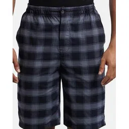 jockey US88 Super Combed Mercerized Cotton Woven Fabric Regular Fit Bermuda with Side Pockets-picture-10