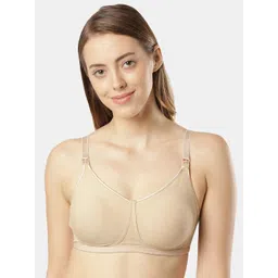 Jockey Wirefree Non Padded Cotton Full Coverage Nursing Bra-ES08-picture-35