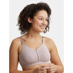 Jockey Wirefree Non Padded Cotton Full Coverage Plus Size Bra with Broad Wings-ES27-picture-40