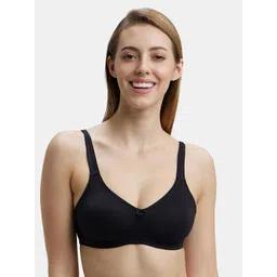 Jockey Wirefree Non Padded Super Combed Cotton Stretch Full Coverage Everyday Bra 1250-picture-37