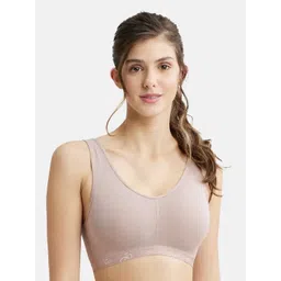 Jockey Wirefree Padded Cotton Full Coverage Sleep Bra with Removable Pads-ES04-picture-26