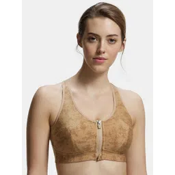 Jockey Wirefree Padded Microfiber Full Coverage StayFresh Racerback Sports Bra - MI02-picture-40