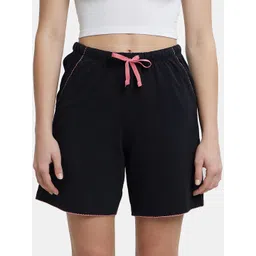 Jockey Women Mid Rise Cotton Shorts-picture-33