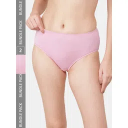 Jockey Women Pack Of 2 Anti Microbial Hipster Briefs JW02-0105-ORSMK-picture-36