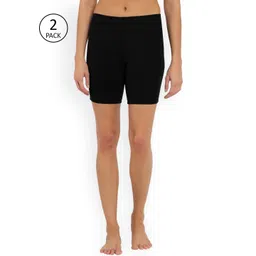 Jockey Women Pack Of 2 Black Shorties Briefs 1529-0105-picture-41