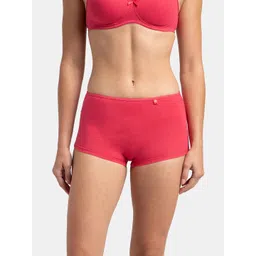 Jockey Women Pack Of 2 Mid-Rise Anti Microbial Boy Shorts Briefs image 4