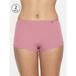 Jockey Women Pack Of 2 Pink Solid Boy Short Briefs SS04-0105-picture-39