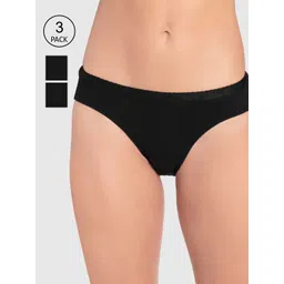 Jockey Women Pack of 3 Assorted High Coverage Super Combed Cotton Hipster Briefs 1523-picture-10