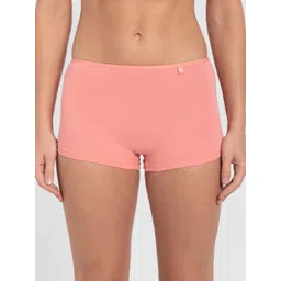 Jockey Women Peach Solid Basic Briefs-picture-38