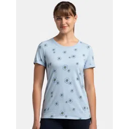 Jockey Women Printed Pockets T-shirt-picture-33
