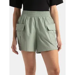 Jockey Women Super Combed Cotton Regular Fit Hybrid Cargo Shorts - WZ06-picture-35