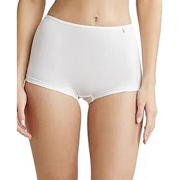 jockey Women's Cotton Boyshorts (Pack of 1) (SS04_White_M_White_M)-picture-27