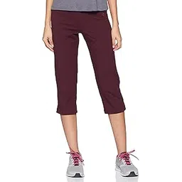jockey Women's Slim Fit Cotton Capri (1300_Wine Tasting_Small_Wine_S)-picture-27