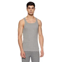jockey Men's Regular Fit Vest Grey Xl image 1