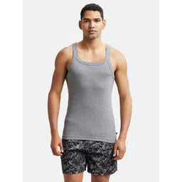 jockey US26 Super Combed Cotton Rib Men Vest image 1