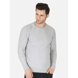 JoE Hazel Men Grey Pullover Sweater-picture-22