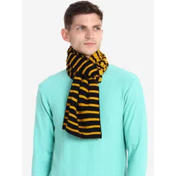 JoE Hazel Men Striped Acrylic Mufflers-picture-32