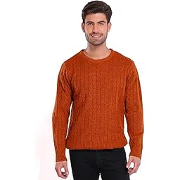joe hazel Vintage Cable Sweater - Rust - XL-picture-17