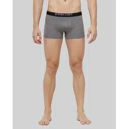 john grey Trunks with Elasticated Brand Waist-picture-41