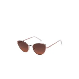 John Jacobs Women Pink Lens & Gold-Toned Cateye Sunglasses with UV Protected Lens-picture-34