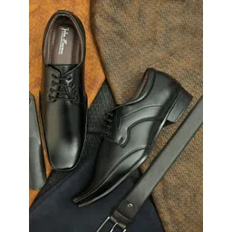 John Karsun Men Black Formal Derbys-picture-41