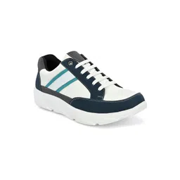 John Karsun Men Blue Colourblocked Sneakers-picture-41